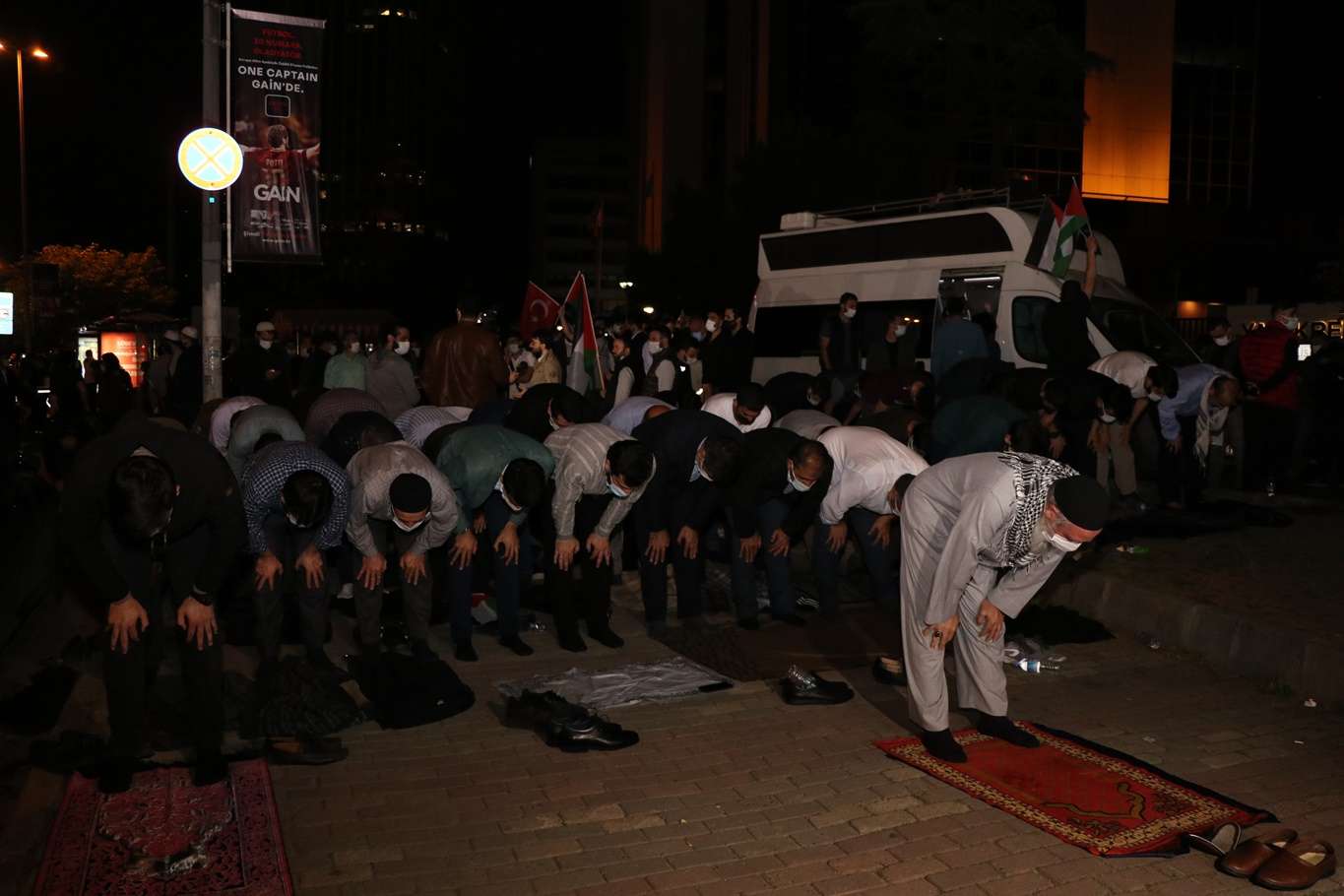Siyonistlerin Mescidi Aksa baskını İstanbul'da protesto edildi